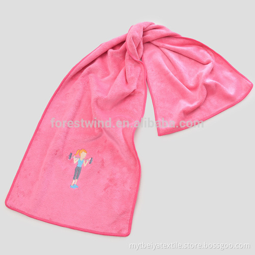 Custom LOGO Outdoor Printing Quick-dry Microfiber Yoga Towel Mat